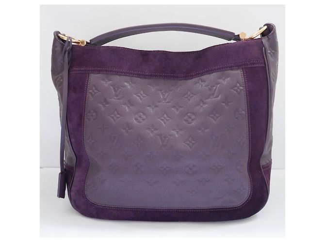 Borsa Louis Vuitton Audacieuse Porpora Viola scuro - vista 2
