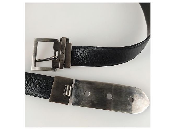 Sportmax Cintura in pelle e metallo. Buono stato. Nero - vista 4