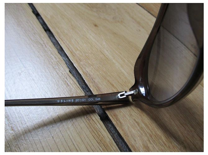 Gafas de sol Céline de acetato beige - vista 3