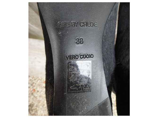 Botines See By Chloé p 36 Negro - vista 7