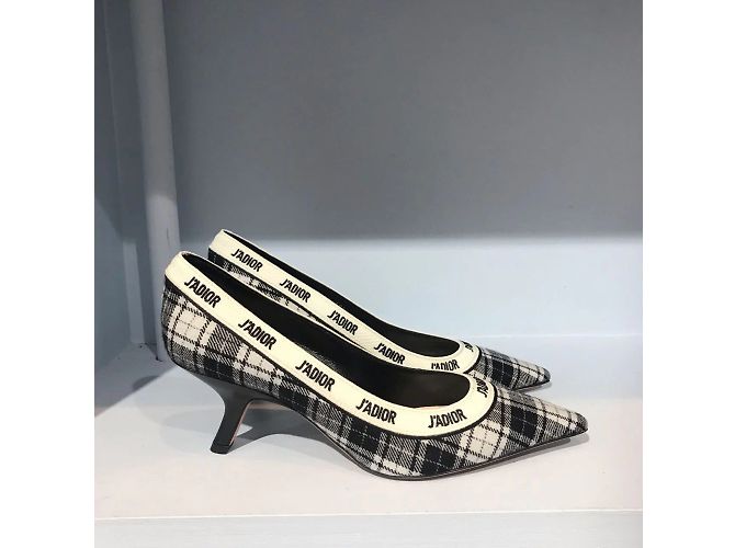 DIOR High Heels T.EU 39.5 Stoff - Ansicht 2