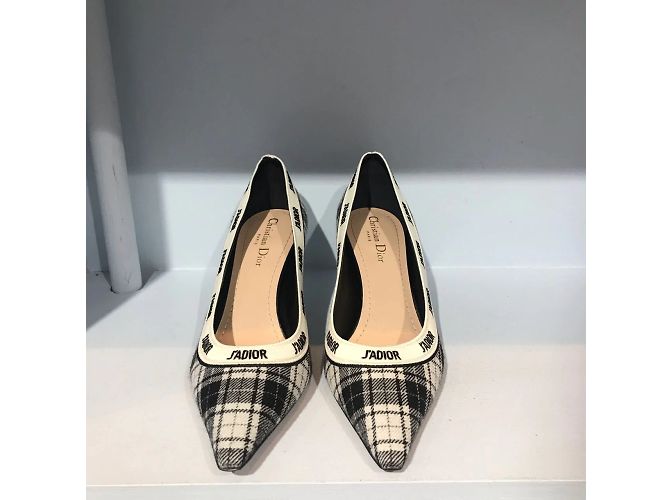 DIOR High Heels T.EU 39.5 Stoff - Ansicht 3