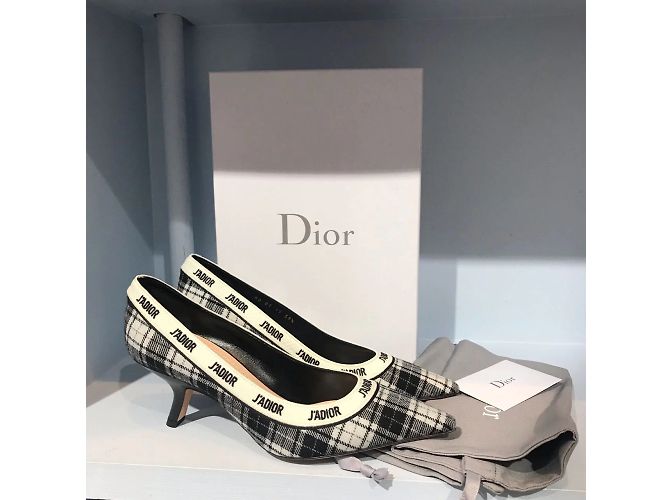 DIOR High Heels T.EU 39.5 Stoff - Ansicht 6