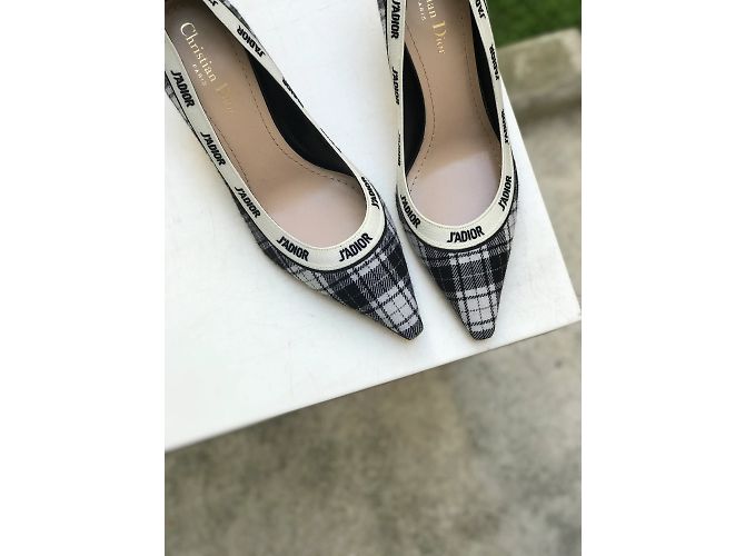 DIOR High Heels T.EU 39.5 Stoff - Ansicht 7