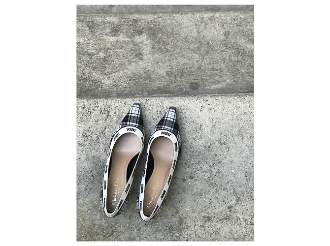 DIOR High Heels T.EU 39.5 Stoff - Ansicht 8