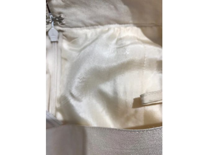 Faldas CHANEL T.Internacional S Seda Crudo - vista 4