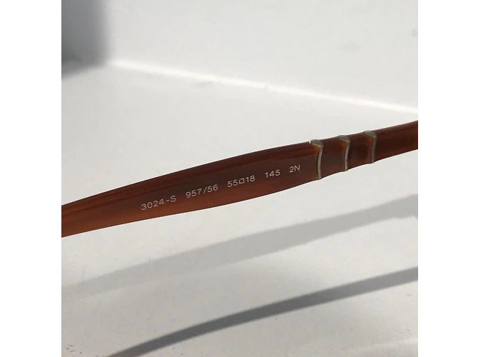 PERSOL  Sunglasses T.  plastic Brown - view 6