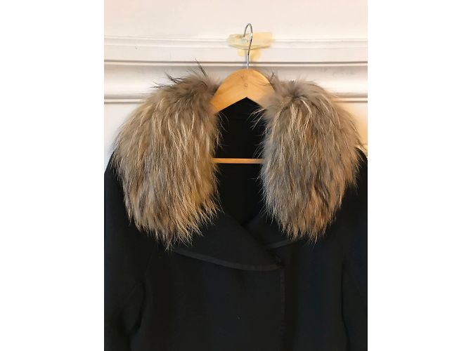 SAM RONE Cappotti T.Cashmere internazionale S Nero - vista 2