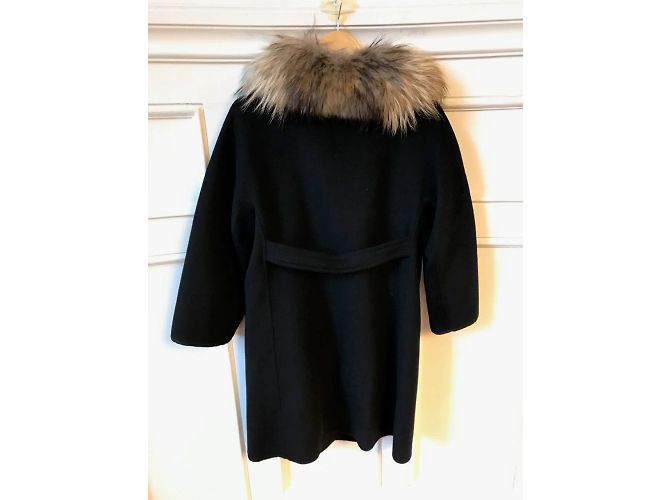 SAM RONE Cappotti T.Cashmere internazionale S Nero - vista 3