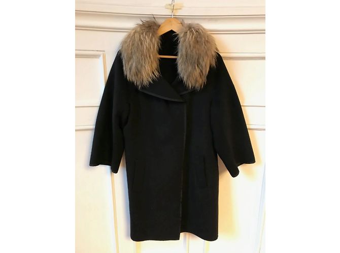 SAM RONE Cappotti T.Cashmere internazionale S Nero - vista 5