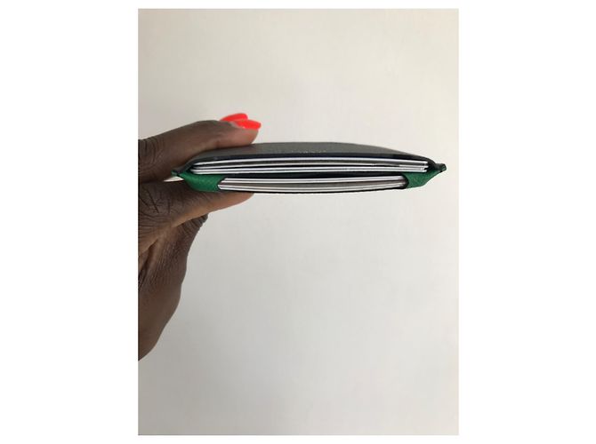 Hermès Manhattan Negro Verde - vista 3