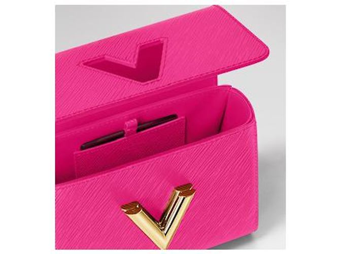 Louis Vuitton Twist PM Pelle Epi Rosa - vista 3