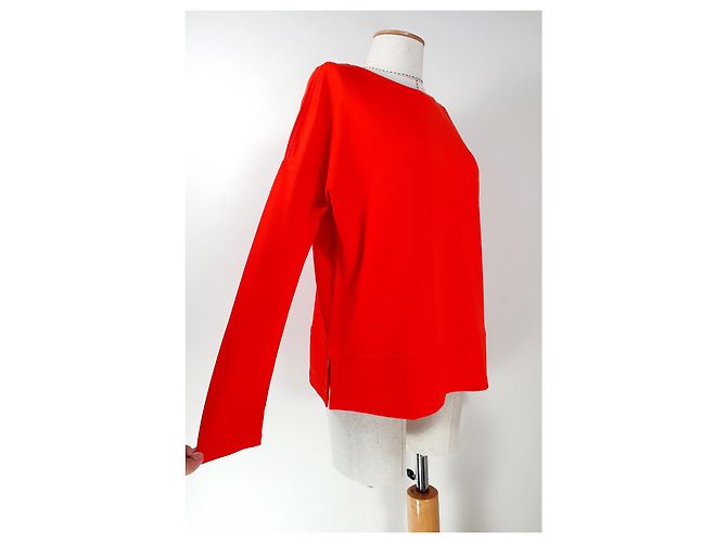 Camicetta Hugo Boss Arancione in Viscosa e Cotone - vista 2