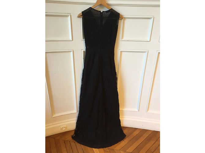 Vestido MOSCHINO T.FR 36 Algodón Negro - vista 3