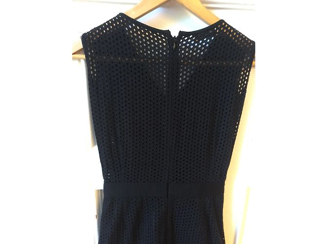 Vestido MOSCHINO T.FR 36 Algodón Negro - vista 4