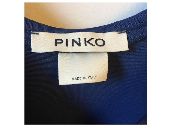 PINKO Kleider T.FR 38 Polyester Blau - Ansicht 4