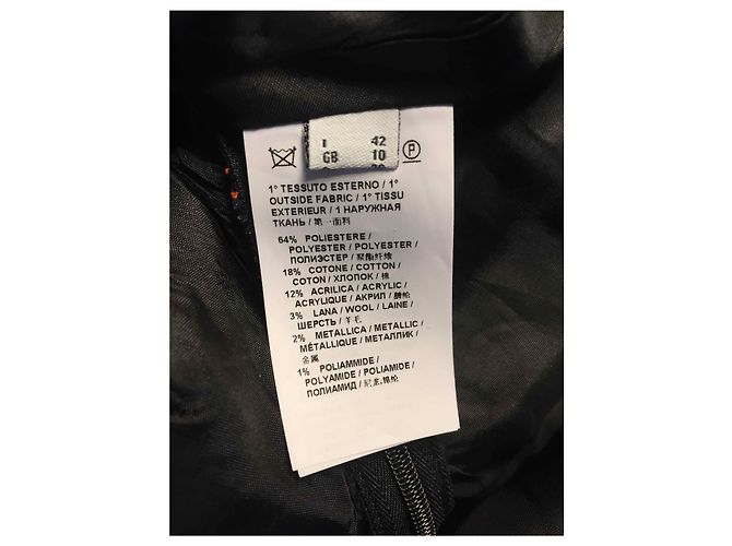 PINKO Kleider T.FR 38 Polyester Blau - Ansicht 5