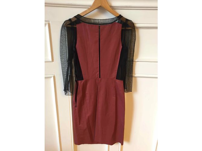Vestidos SONIA RYKIEL T.FR 36 Algodón Roja - vista 2
