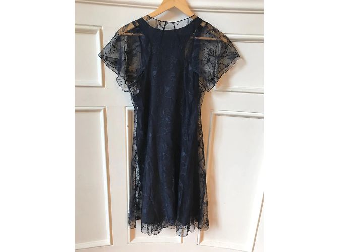 SONIA RYKIEL Kleider T.FR 36 Spitze Marineblau - Ansicht 3