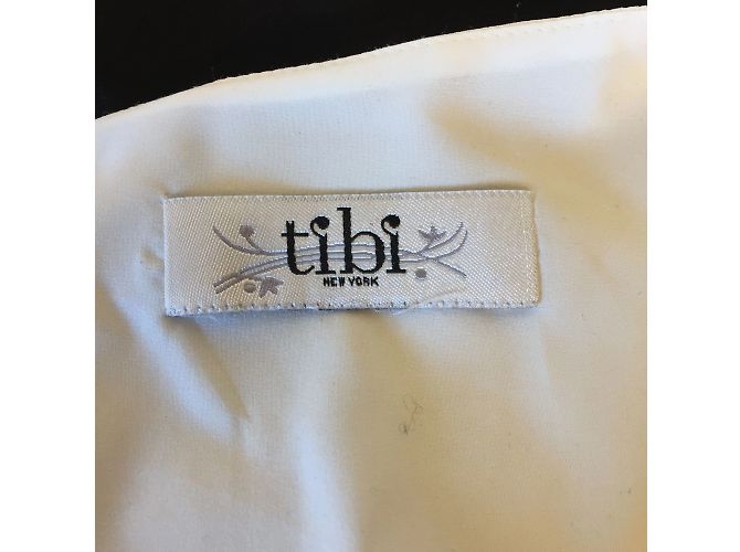 TIBI Kleider T.International M Seide Schwarz - Ansicht 3