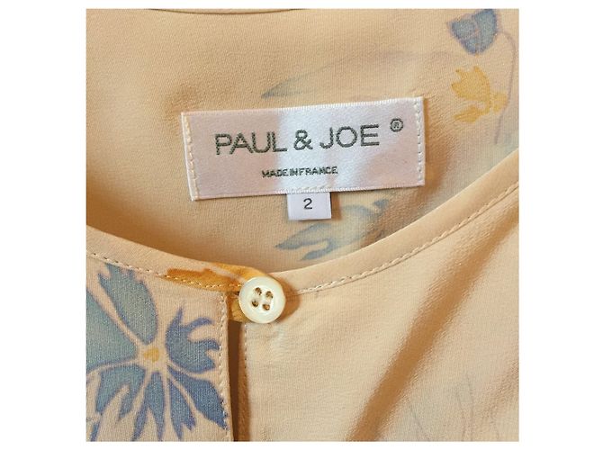 PAUL & JOE Tops T.Internacional M Seda Beige - vista 5