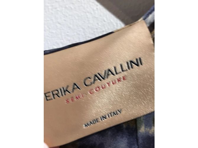 ERIKA CAVALLINI Vestidos T.Seda M Internacional Caqui - vista 5