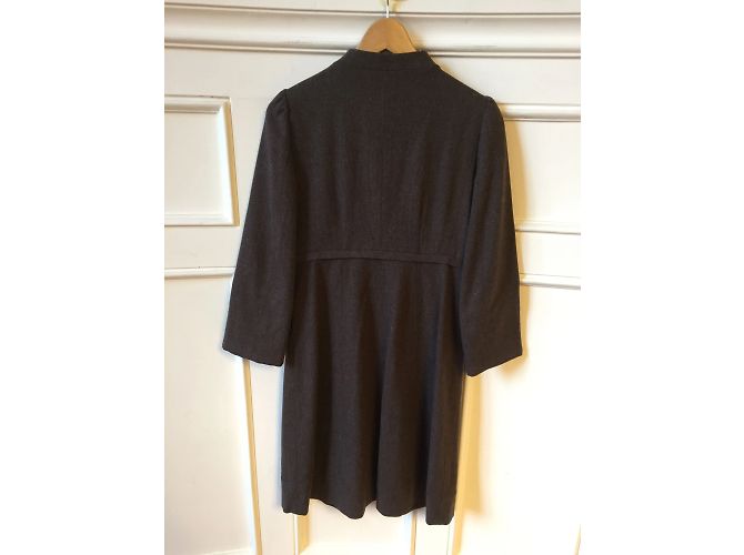 MARC JACOBS Kleider T.FR 36 Wolle Braun - Ansicht 2
