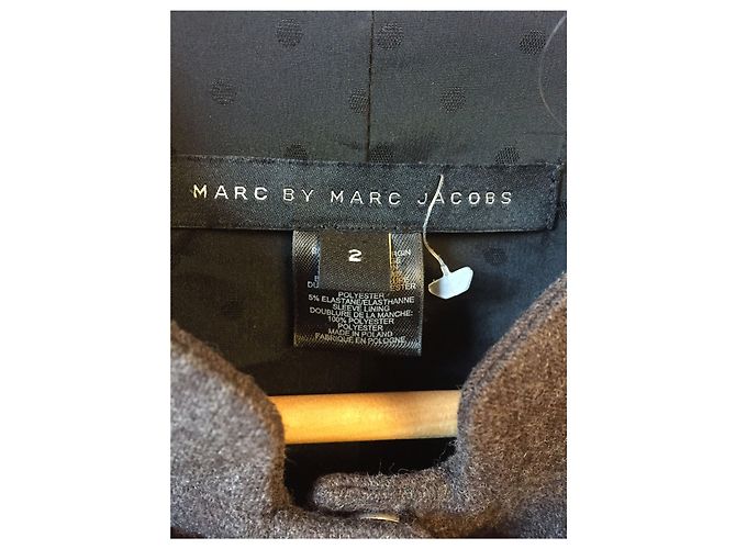MARC JACOBS Kleider T.FR 36 Wolle Braun - Ansicht 4