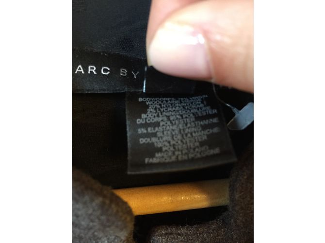 MARC JACOBS Kleider T.FR 36 Wolle Braun - Ansicht 5