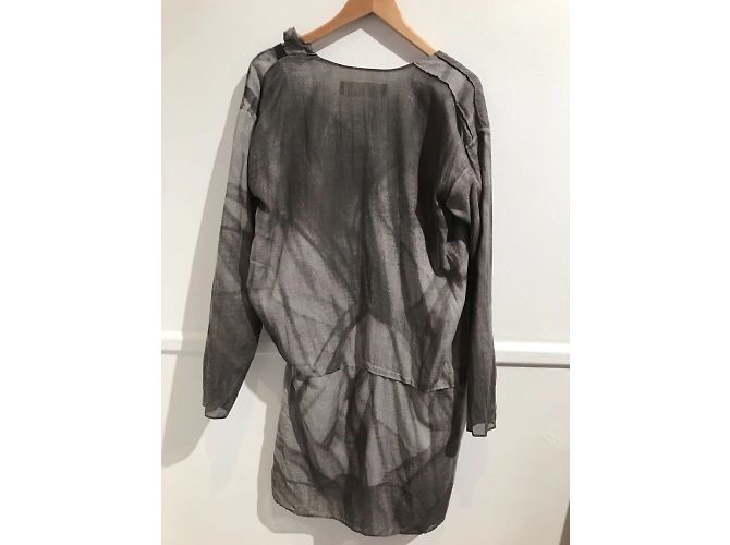 MARNI Vestidos T.Internacional S Algodón Gris - vista 2