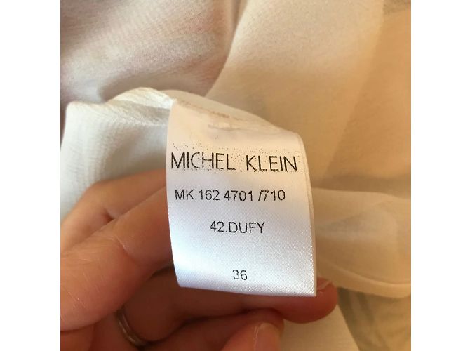 Cher Michel Klein QUERIDO MICHEL KLEIN Vestidos T.FR 36 Seda Roja - vista 5