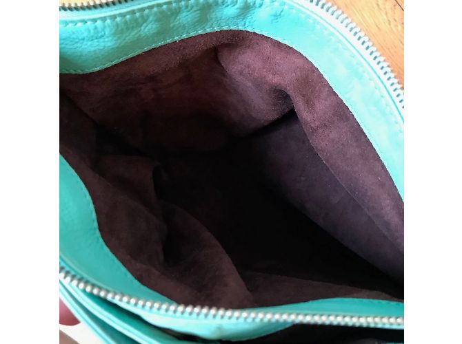 MARC JACOBS Bolsas T. Couro Turquesa - vista 6