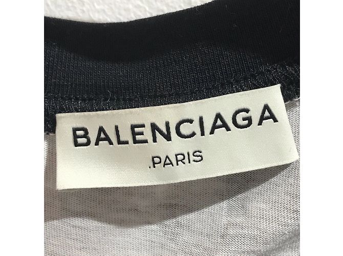 BALENCIAGA Tops T.Internacional M Algodón Negro - vista 4