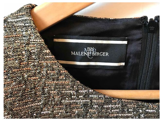BY MALENE BIRGER Tops T.FR 38 Sintético Dorado - vista 3