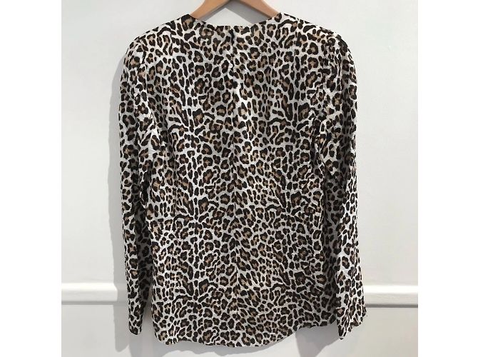 CARVEN Tops T.Internacional L Viscosa Beige - vista 2