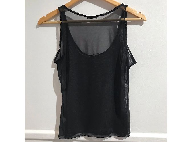 DOLCE & GABBANA Tops T.International S Synthetic Black - view 2