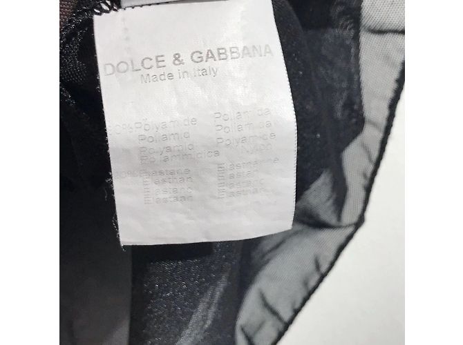 DOLCE & GABBANA Tops T.International S Synthetic Black - view 4