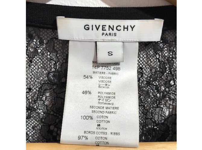 GIVENCHY Tops T.Internacional S Sintético Negro - vista 4