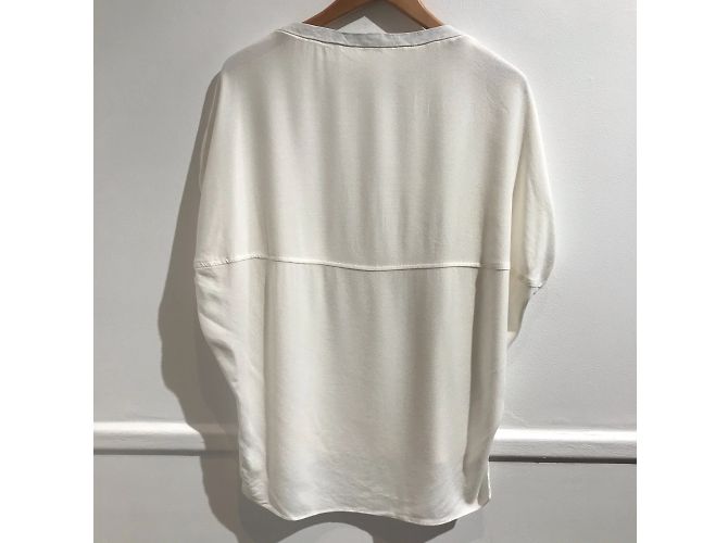 HELMUT LANG Tops T.Internacional S Viscosa Blanco - vista 2