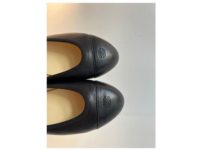 Cambon Chanel Ballerine Nero - vista 2
