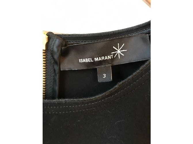 ISABEL MARANT Tops T.Internacional L Sintético Negro - vista 2