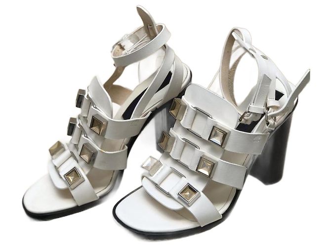 Sandali PROENZA SCHOULER T.EU 37 Pelle Bianco - vista 2