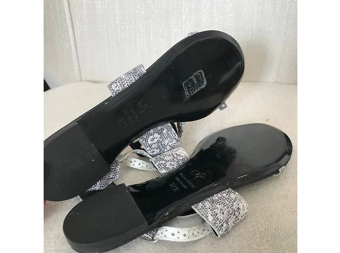 Sandali PROENZA SCHOULER T.EU 37.5 Pelli esotiche Bianco - vista 5