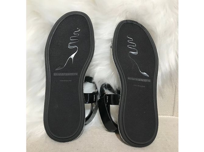 RENE CAOVILLA Sandalen T.EU 37 Leder Schwarz - Ansicht 7
