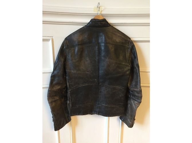MARC JACOBS Jacken T.FR 44 Leder Schwarz - Ansicht 2