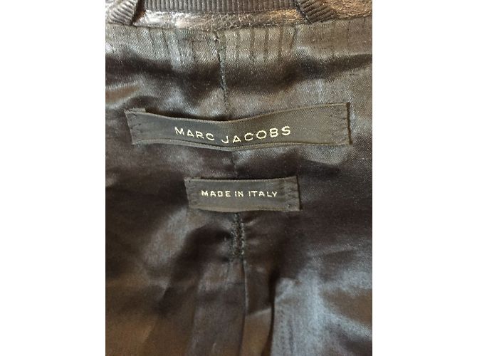 MARC JACOBS Jacken T.FR 44 Leder Schwarz - Ansicht 3