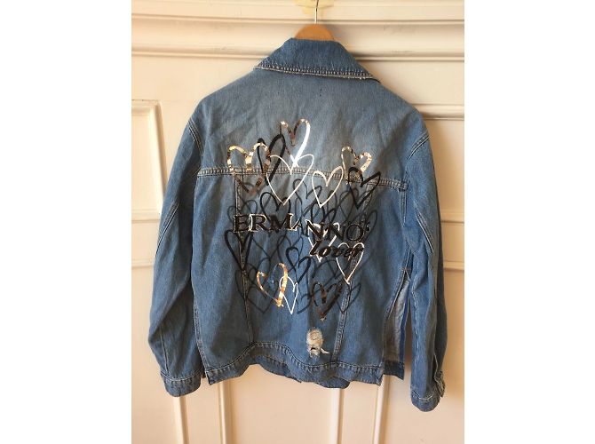 ERMANNO SCERVINO Chaquetas T.FR 34 Denim - Jeans Azul - vista 2