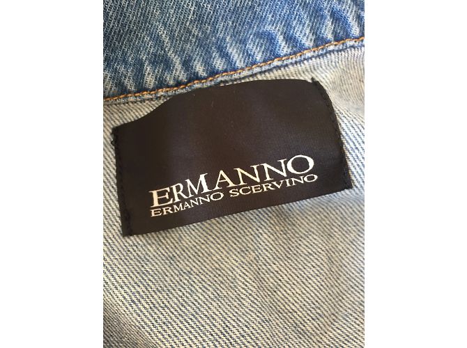 ERMANNO SCERVINO Chaquetas T.FR 34 Denim - Jeans Azul - vista 4