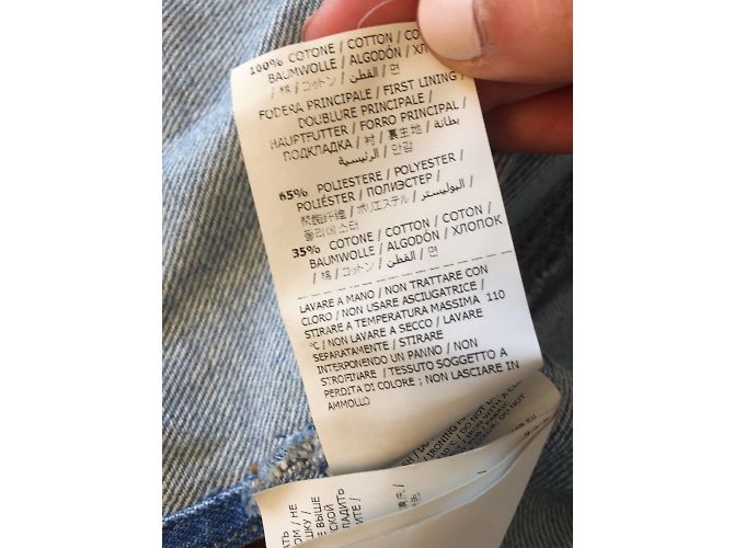 ERMANNO SCERVINO Chaquetas T.FR 34 Denim - Jeans Azul - vista 6