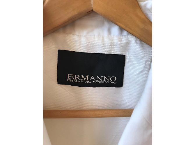 ERMANNO SCERVINO Jacken T.FR 36 Synthetisch Weiß - Ansicht 4